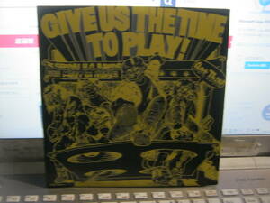 V.A. / GIVE US THE TIME TO PLAY! 7“×2 MCR COMPANY FAT SLAVE BANISH ARMS GANG THRUST HALF LIFE RICH MATE RALLY 仙台ハードコア