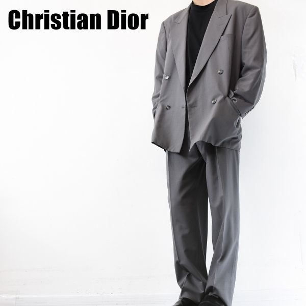希少 Christian Dior MONSIEUR スリーピース グレー-