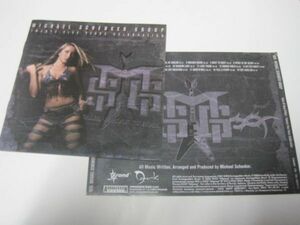 Michael Schenker Group - Tales Of Rock'N'Roll - Twenty-Five Years Celebration MSG ペーパーアートのみ CD欠品