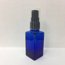 新品 角形 遮光瓶 ミキシングボトル コバルト ポンプ 容器 30ml アロマ エッセンシャルオイル（精油） キャリアオイル コスメ 保存 詰替 黒_画像1