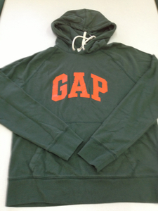 ●GAP●新品●ロゴパーカー●Ｍ●おしゃれなＵＳＥＤ感●グリーン●2-2