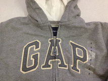 ■ＧＡＰ■140■新品■グレー■ギャップ■正規店のパーカー■01s_画像2