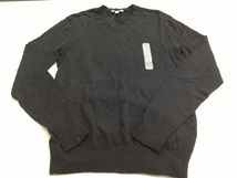 ●ＧＡＰ●新品●ニット●M●ビジネスに●黒●ギャップ●綿●F9-2_画像1