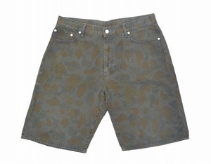 MACKDADDY マックダディー FAT CAMO SHORTS ファット カモショーツ 36 BLACK 迷彩 HALF PANTS ハーフ ショートパンツ