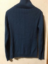レディース　VILLE セーター　ブルー系　Mサイズ　美品_画像2