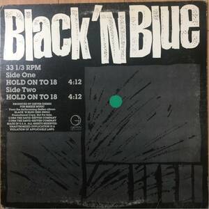 12’ Black’n Blue-Hold On To 18