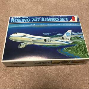 [ not yet constructed ] bread american aviation bo- wing 747 jumbo jet plastic model period thing 
