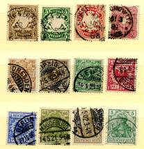 1875年~1944年◆ドイツ古い切手 未済混 55種◆DA-546_画像1