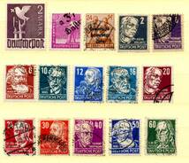 1946年~48年 ドイツ◆米,英, ロシア占領地区 切手 未済混 69種◆DA-512_画像2