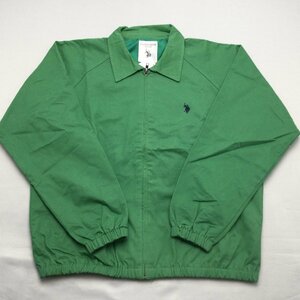 【送料無料】【新品】US.POLO ASSN　 メンズジャケット（身幅ゆったりタイプ）　　M　　グリーン★13817