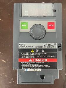 VF-NC3M-2007PY-A30 0.75kw-1.6kVA-1HP インバータ東芝 Toshiba 中古現状品