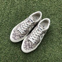 美品24.5 converse SKATEBOARDING PRORIDE SK SNK OX コンバース スケートボーディング プロライド スケート スネーク オックス HT371_画像5