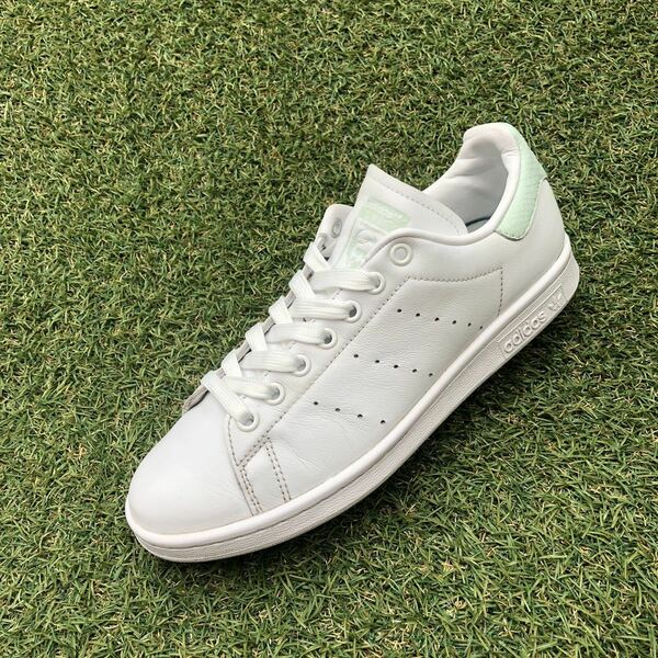 美品25 adidas STANSMISTH アディダス スタンスミス HT377