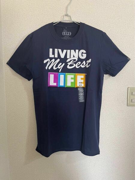 新品　メンズ　LIFE LIVING My Best 半袖Tシャツ Mサイズ