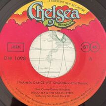 7inch■DISCO/Disco Tex & His Sex-O-Lettes/I Wanna Dance Wit' Choo (Doo Dat Dance)/ダンスでチューツ/DW 1098/EP/7インチ/45rpm_画像4