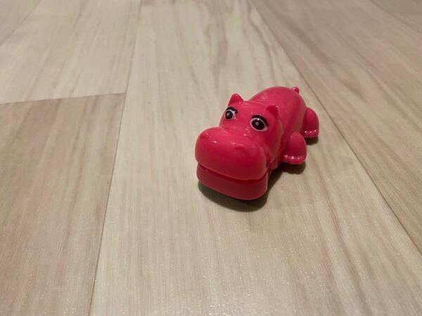 ミニカー プルバックカー ピンクかば