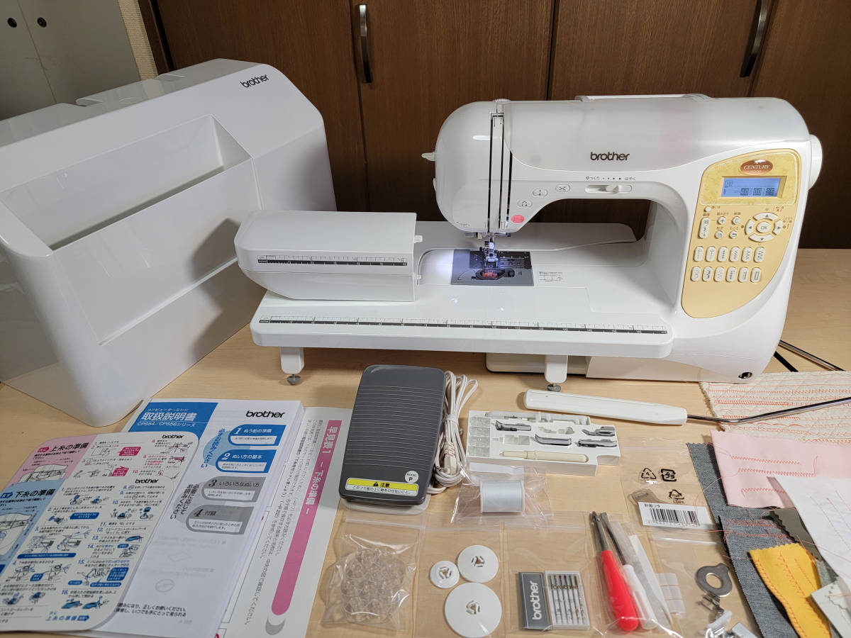 ヤフオク! -「センチュリー」(ブラザー) (本体)の落札相場・落札価格 【メール便不可】 美品 9/30まで!ブラザー コンピュータミシン センチュリー9000 その他