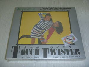 ●未使用 昭和 レトロ タッチ ツイスター TOUCH TWISTER 1988 ゲーム 未開封 送料180円～ ビンテージ ヨネザワ 当時物