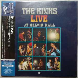 廃盤・紙ジャケット「Kinks / Live at Kelvin Hall」の画像1