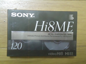  ★ソニー SONY　videoHi8 ビデオカッセットテープ　E6-120HIME 未使用品★