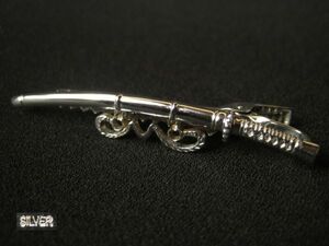 SILVER 刀 剣 ネクタイピン 銀製 USED レトロ