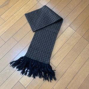 暖かい ウールマフラー