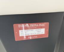 【美品】Poltrona Frau ポルトローナフラウ Forum フォーラム 総本革 レザー IDC大塚家具 イタリア製 オフィスチェア キャスター 高級家具_画像7