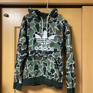 adidas アディダスオリジナルス トレフォイル カモフラ 迷彩 adidas Originals フーディ アディダスパーカー