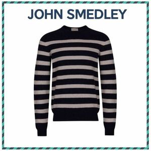 新品　JOHN SMEDLEY カシミア&メリノウール ニット Mサイズ ニットセーター