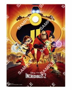 【即決】インクレディブル・ファミリー Incredibles 2　フラットガシャポン Pixar ポスターコレクション トイ・ストーリー