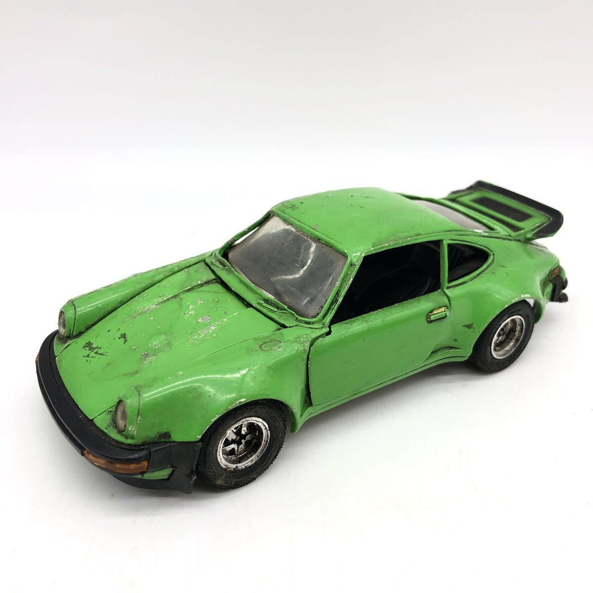 当時物 日本製 PORSCHE ポルシェ ブリキ ジャンク レースカー レトロ