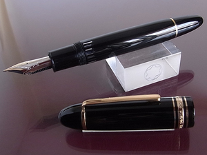 [1970 period ] Montblanc Meister shute.k149 fountain pen 14Cnib futoshi character 