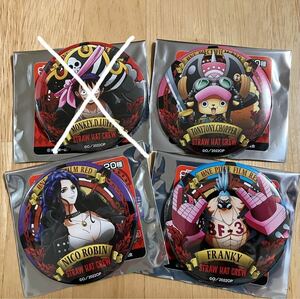 ワンピース ONEPIECE ドでか缶バッジ ロビン チョッパーフランキー アルティメットクルー 