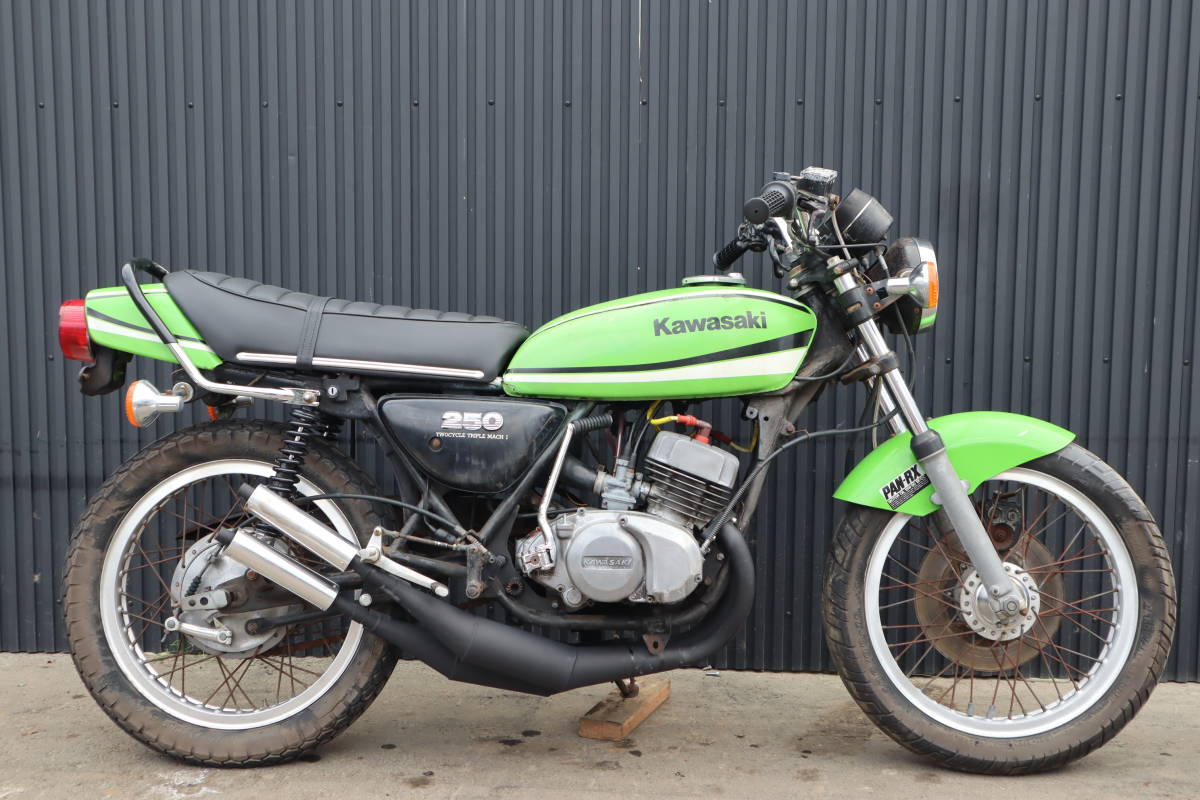 Kawasaki KH400 SS400 デンコーチャンバー？-