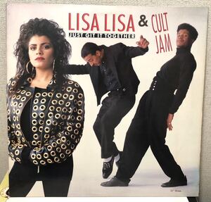 レア 1989 Lisa Lisa & Cult Jam / Just Git It Together Full Force UTFO Remix Original US 12 Columbia Latin Freestyle 80s Hip House