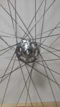 CAMPAGNOLO　カンパニョーロ　チューブラホイール　ビンテージ　アラヤ　前輪　NJS 競輪　_画像2