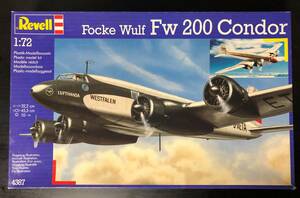 【未組立】Focke Wulf (フォッケウルフ)　FW200 Condor(コンドル)　Revell(レベル) 1/72スケール　ルフトハンザ航空