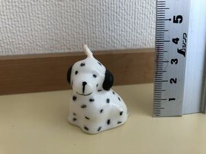 ダルメシアン　犬　ろうそく　ロウソク　蝋燭　クリスマス　送料一律120円