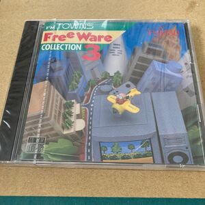  free shipping ultra rare? unopened f Rico re3 not for sale special version Gold Press free wear collection FreeWare 3 Town z/CD-ROM TOWNS