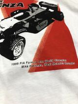 ★90年代 1999 F-1 半袖Tシャツ POTENZA BRIDGESTONE ブリヂストン ホワイト ヴィンテージ ミカ・ハッキネン_画像3