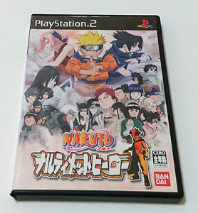 【PS2ソフト】NARUTO-ナルト- ナルティメットヒーロー