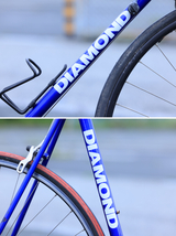 (A34) DIAMOND ダイヤモンド ヴィンテージ自転車 ブルー ヨーロッパ直輸入 ロードバイク ドロップハンドル ブレーキシューなし A34_画像7