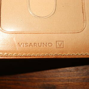 未使用 VISARUNO ビサルノ マットクロコダイル パスケース ／ カードケース 名刺入れ クロコ クロコダイル マルイ OIOIの画像8