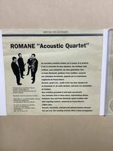 送料無料 ロマーヌ 「ACOUSTIC QUARTET」国内盤 デジパック仕様_画像4