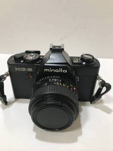 名機　MINOLTA XGーS　ブラック　十　MD 50mm f1・4 カビあり