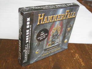 【★日本未発売★スウェーデン産正統派★】HAMMERFALL２枚組ボックス②+ミニ(廃盤)PRETTY MAIDS・PICTURE・JUDASのカバー、新品未開封