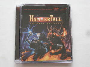 【★日本未発売★スウェーデン産正統派★】HAMMERFAL特製ケース入りDVDオーディオ④(廃盤)ビデオ・クリップ、CHASTAINのカバー