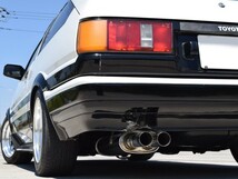 【期間限定！ステッカープレゼント】 カローラレビン スプリンタートレノ AE86 マフラー 消音器付き仕様 Style-Bay 昭和GP マフラー_画像3