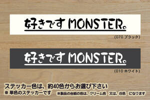 好きです MONSTER 。 ステッカー DUCATI_ドゥカティ_モンスター_797_821_1200_S_R_796_696_1100S_S2R1000_改_改造_カスタム_ZEALドゥカティ