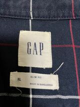 GAP シャツ　XLサイズ　ネイビー_画像2